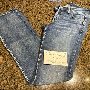 Silver Jeans Women's Classic Blue Boot Cut Jeans